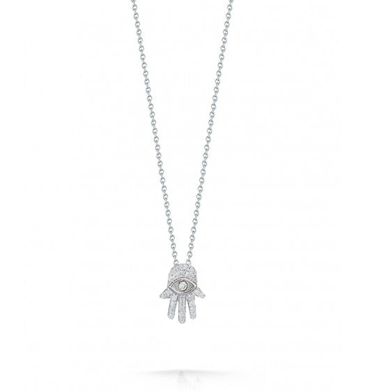 Roberto Coin Tiny Treasures Hamsa Hand of Fatima Necklace
