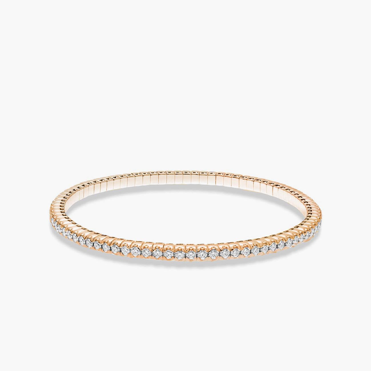Hulchi Belluni 18k Gold Stretch Bracelet with 2.49ct Diamonds