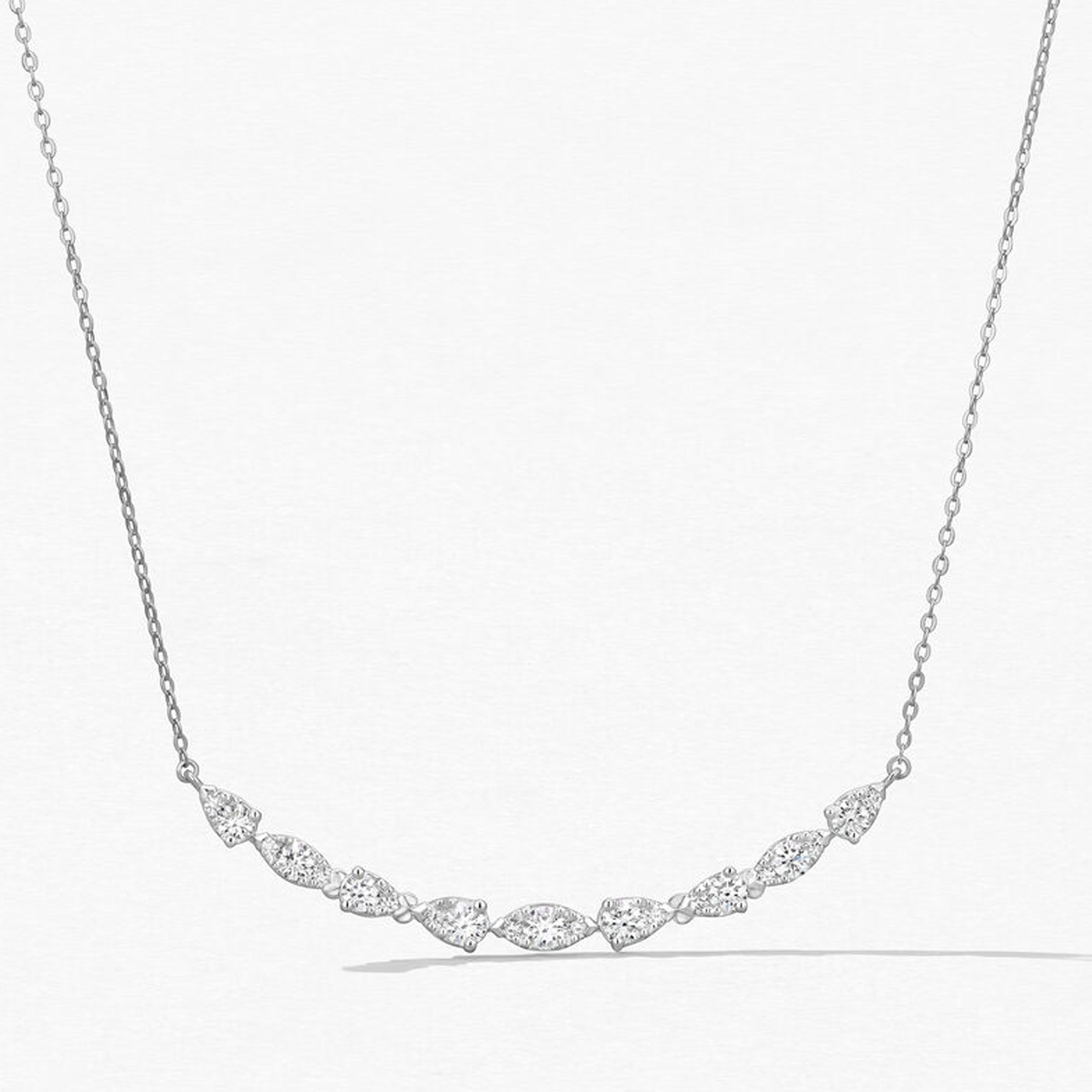 Hearts on Fire Aerial Dewdrop Pendant in 18k White Gold