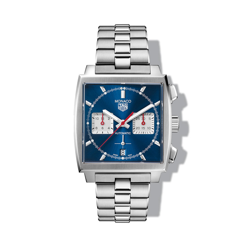 TAG Heuer Monaco Blue Dial Heuer 02 - 39MM