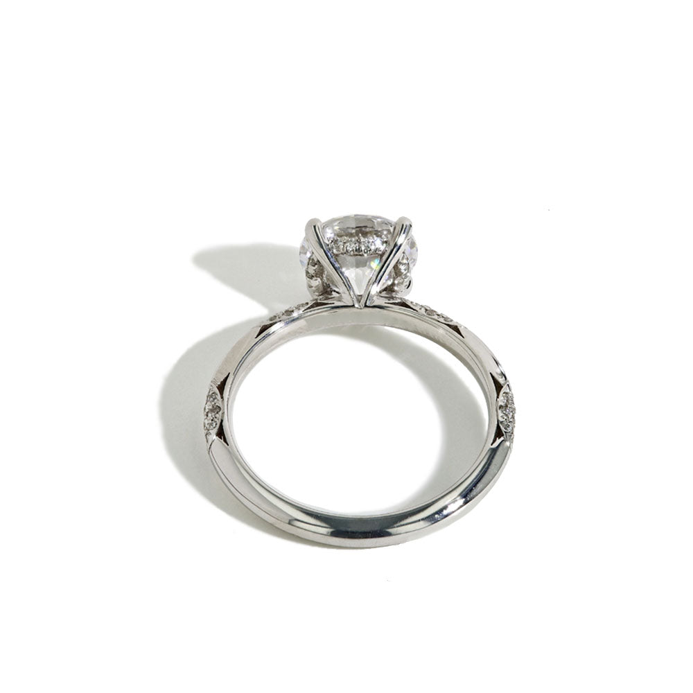 Tacori Founders Ring Pave Round Engagement Setting