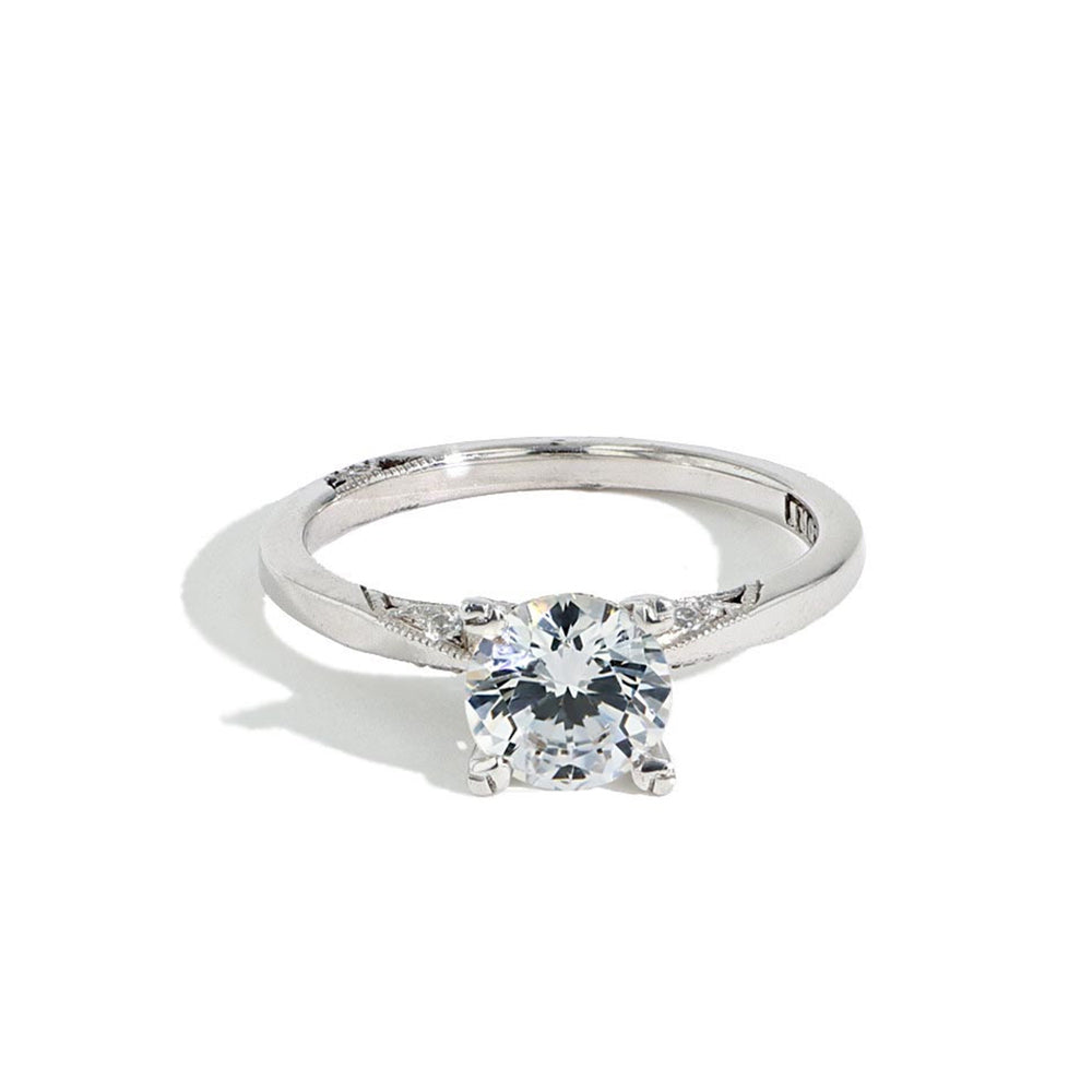 Tacori Dantela Solitaire Round Engagement Ring Setting
