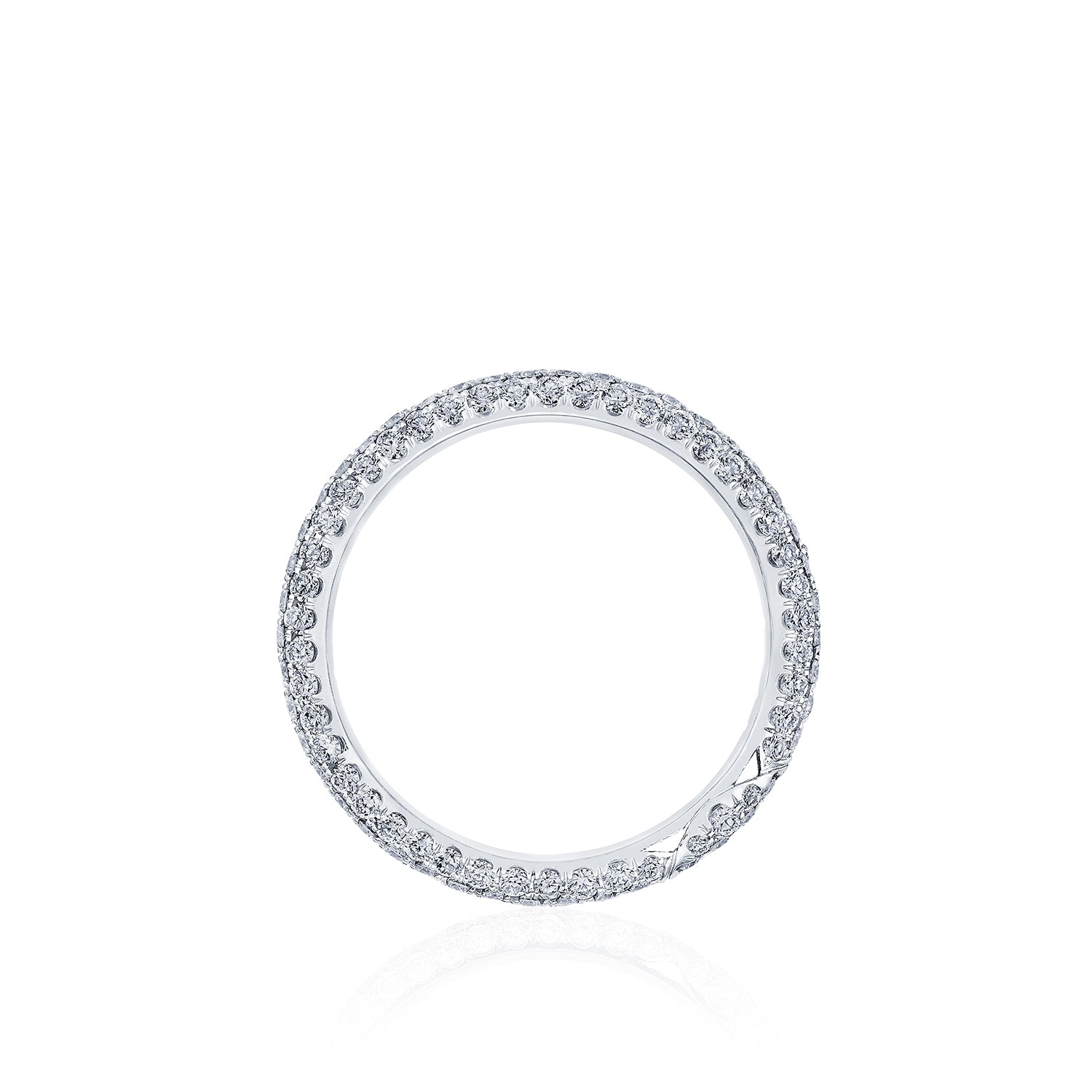 Tacori Crescent Crown Diamond Wedding Ring