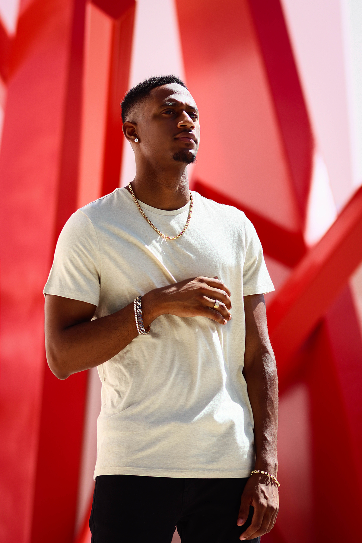 Robert Pelliccia Men's 18K Oval Link 22