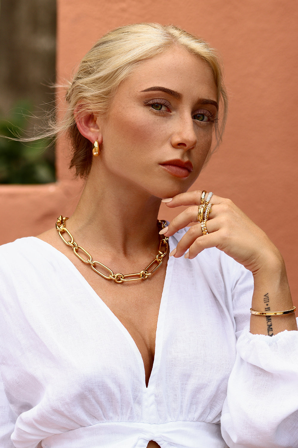 Roberto Coin Gold Oro Classic Necklace