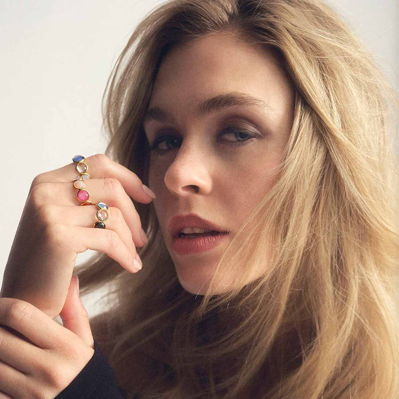 Ippolita Lollipop Precious Rainbow Eternity Ring