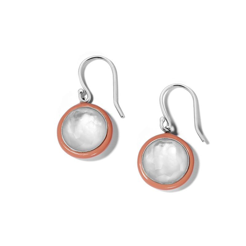 Ippolita Carnevale Mother of Pearl Coral Drop Earrings