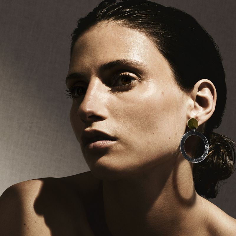 Ippolita Chimera Open Disc Two Tone Dangle Earrings