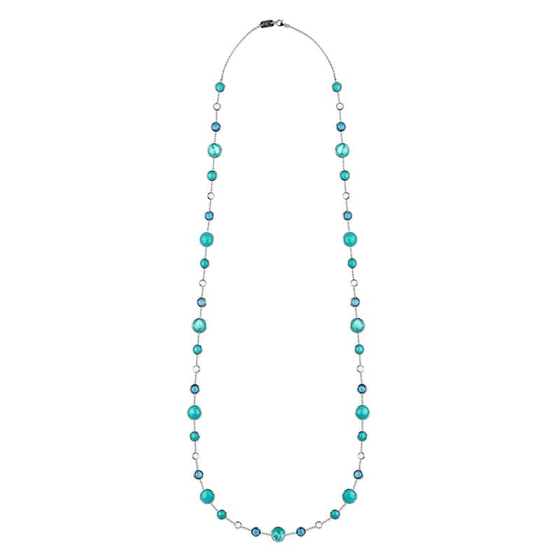 Ippolita Lollipop Lollitini Blue Gemstone Long Necklace