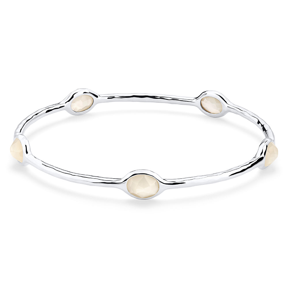 Ippolita Rock Candy Five Stone Mother of Pearl Bangle