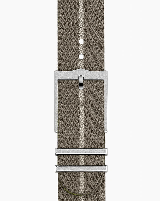 TUDOR Black Bay 58 925 with 39mm Silver Case and Taupe Fabric Strap