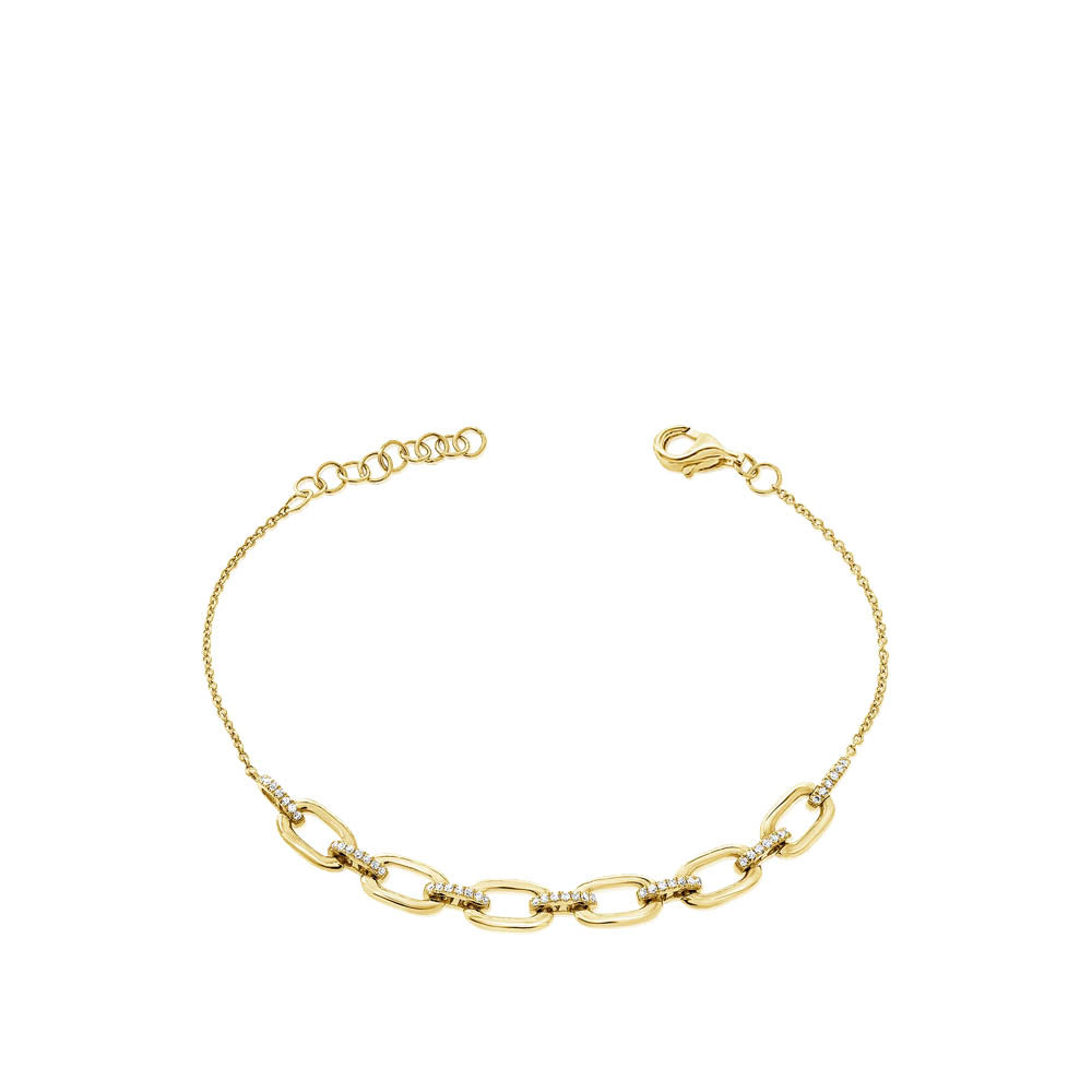 Diamond Link Bracelet