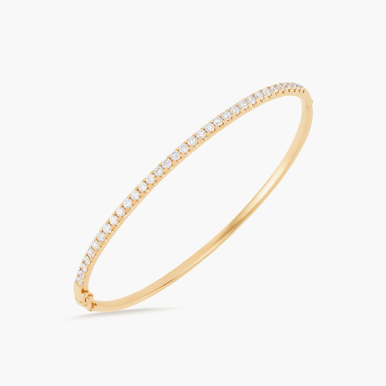 Carbon and Hyde Classic Diamond Bangle