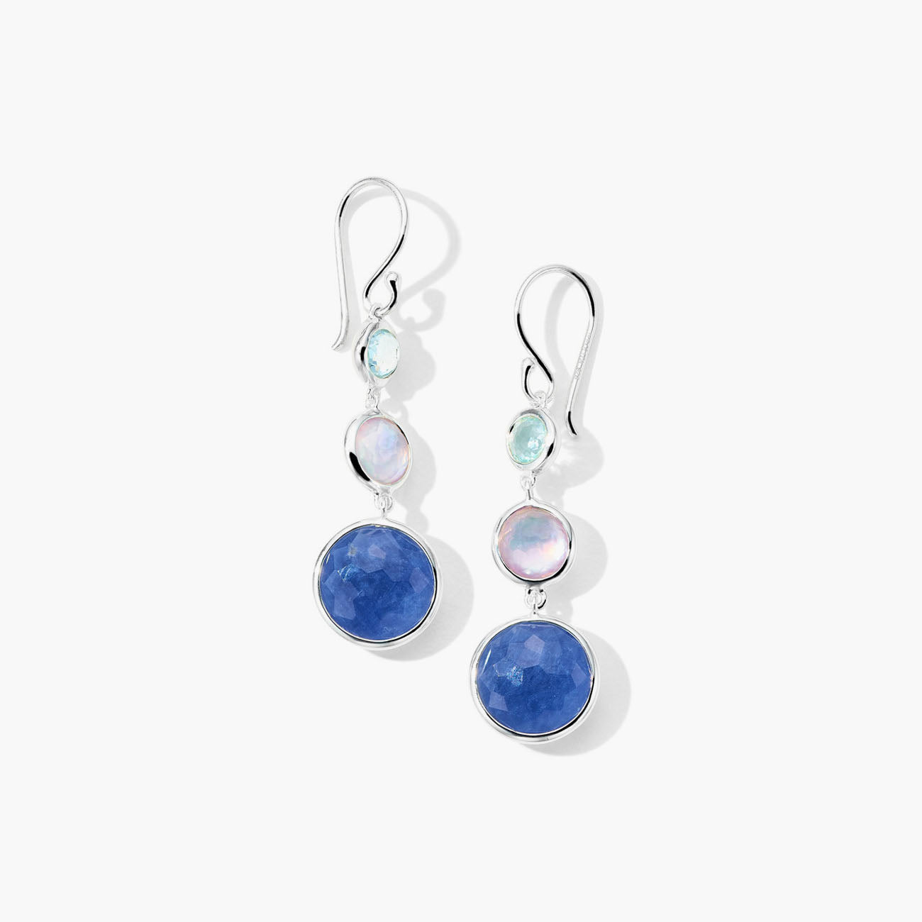 Ippolita Lollitini 3-Stone Drop Earrings