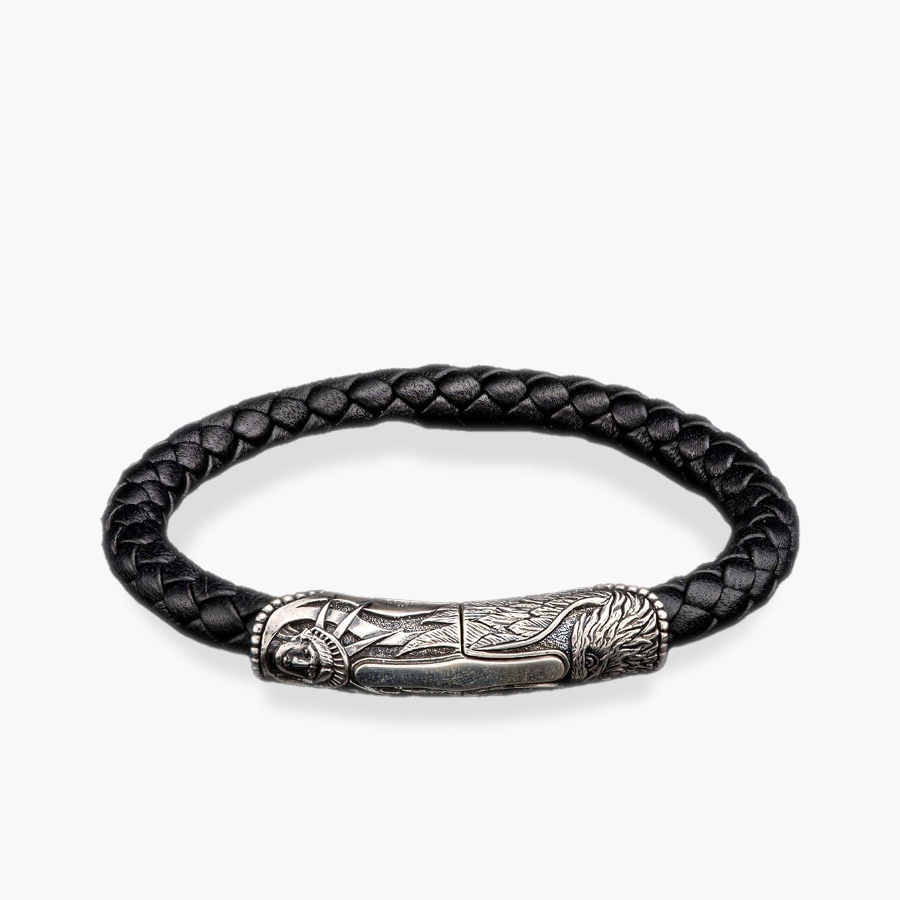 William Henry Yosemite Leather Bracelet