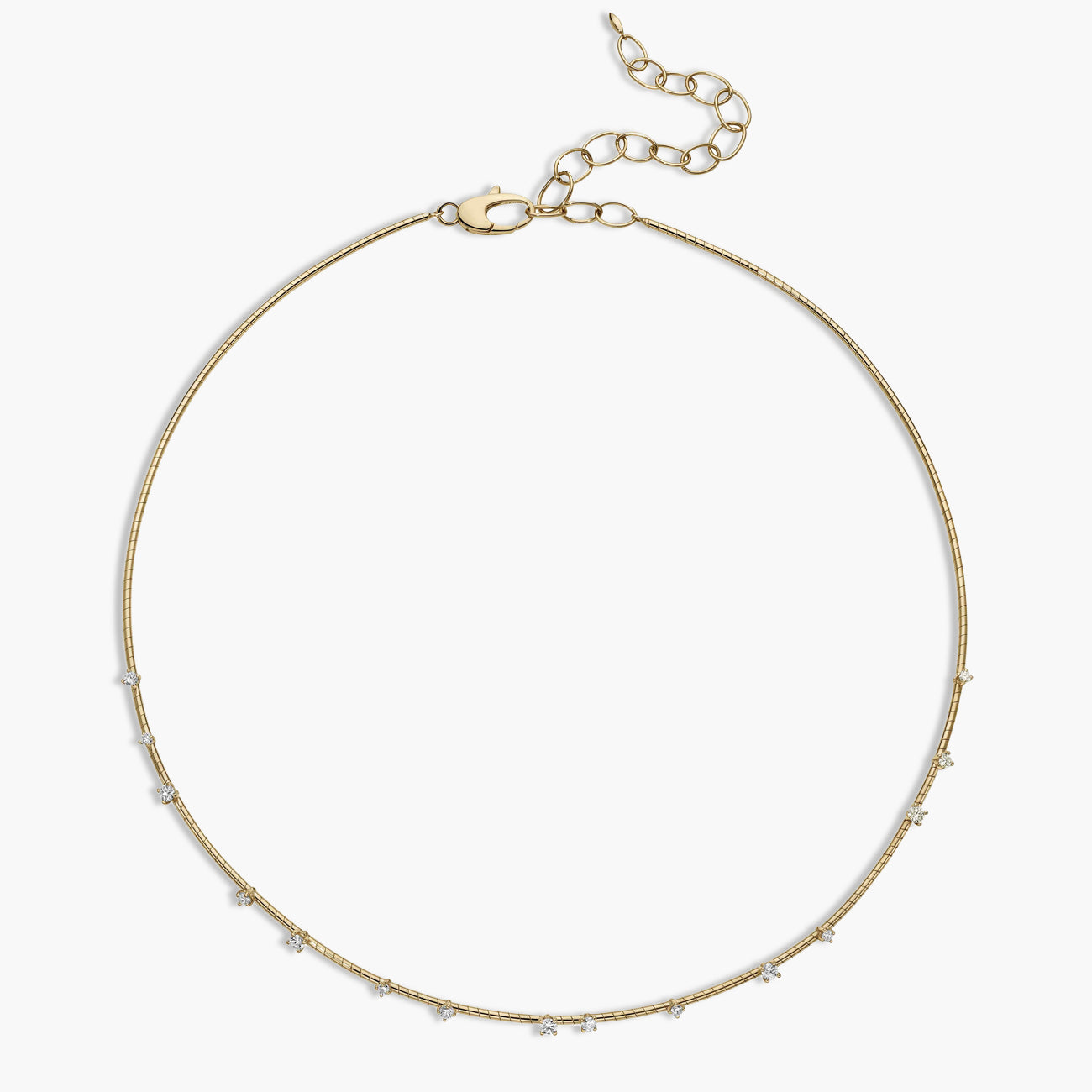 Mattia Cielo 18K Yellow Gold Rugiada Diamanti Necklace