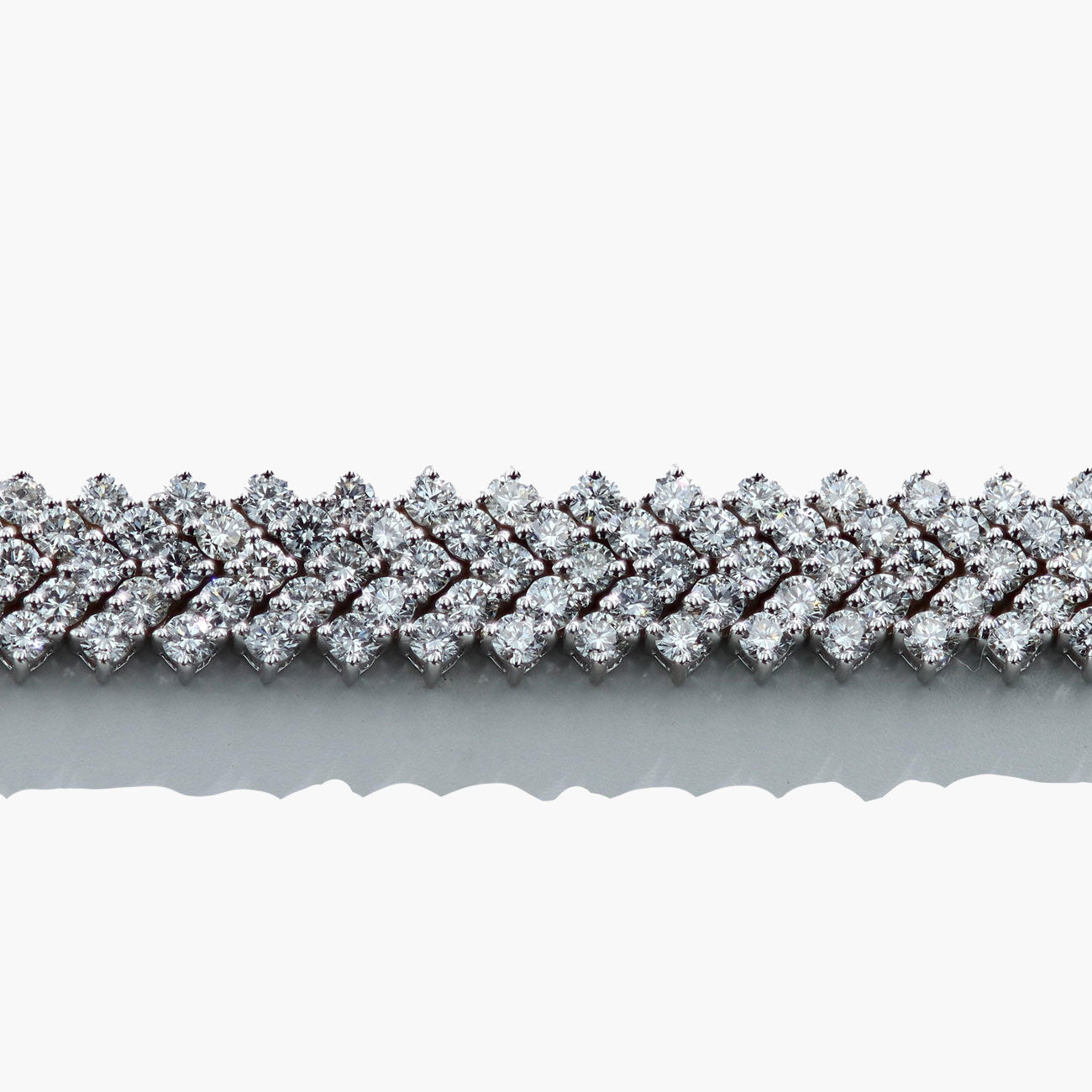 10 Carat Diamond Pave Arrow Bracelet