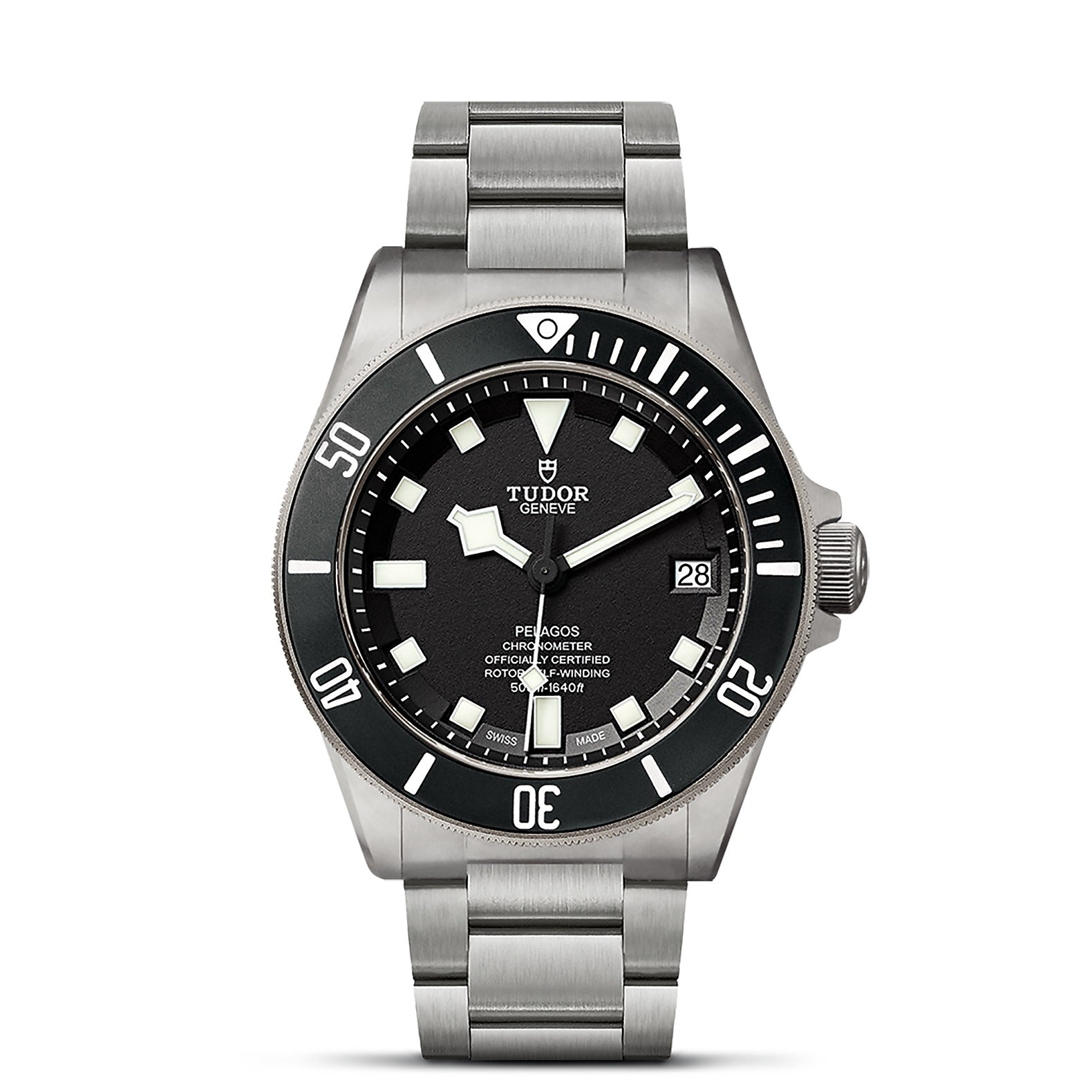 TUDOR Pelagos with Ceramic Matt Black Disc and Titanium Bracelet