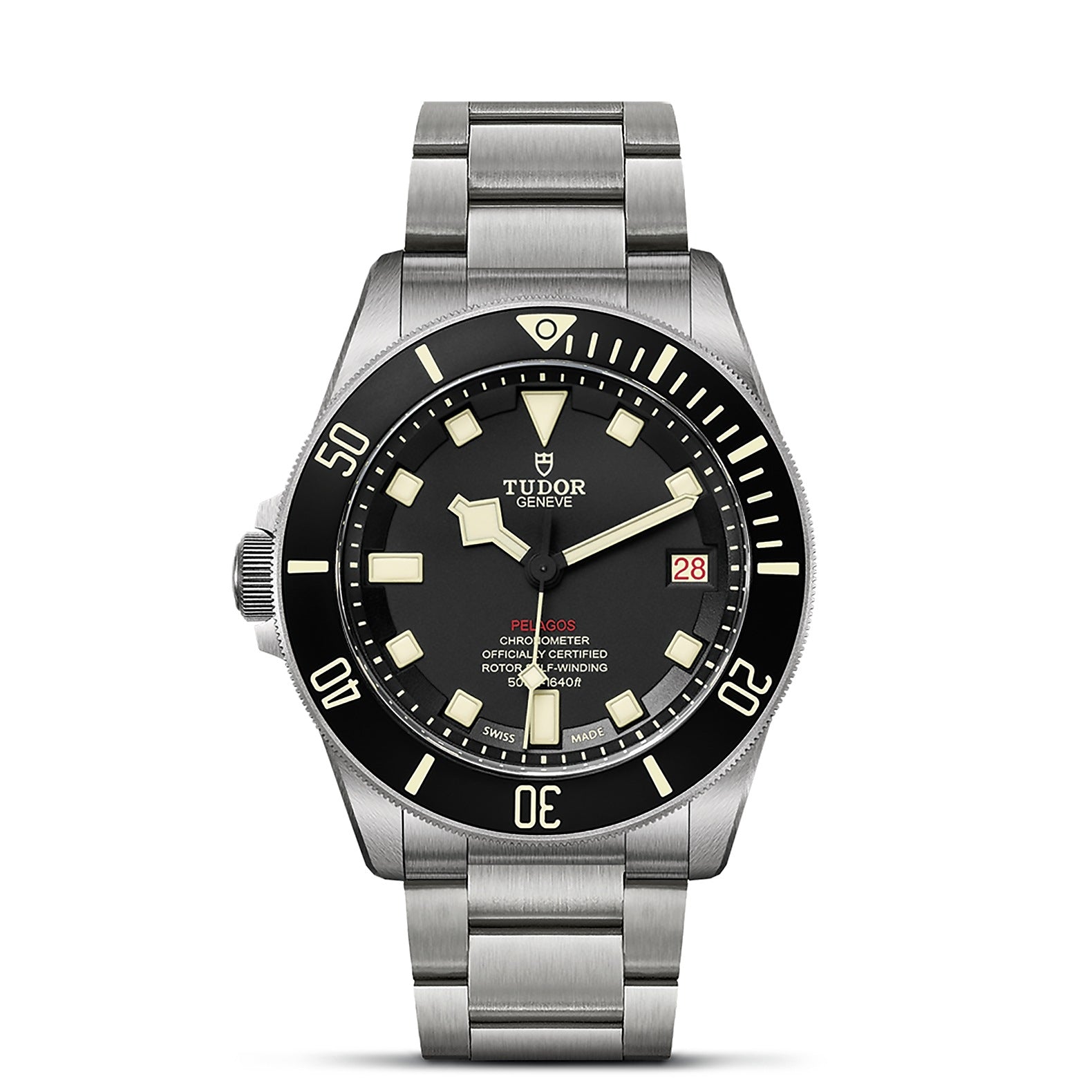 TUDOR Pelagos LHD with Ceramic Matt Black Disc and Titanium Bracelet