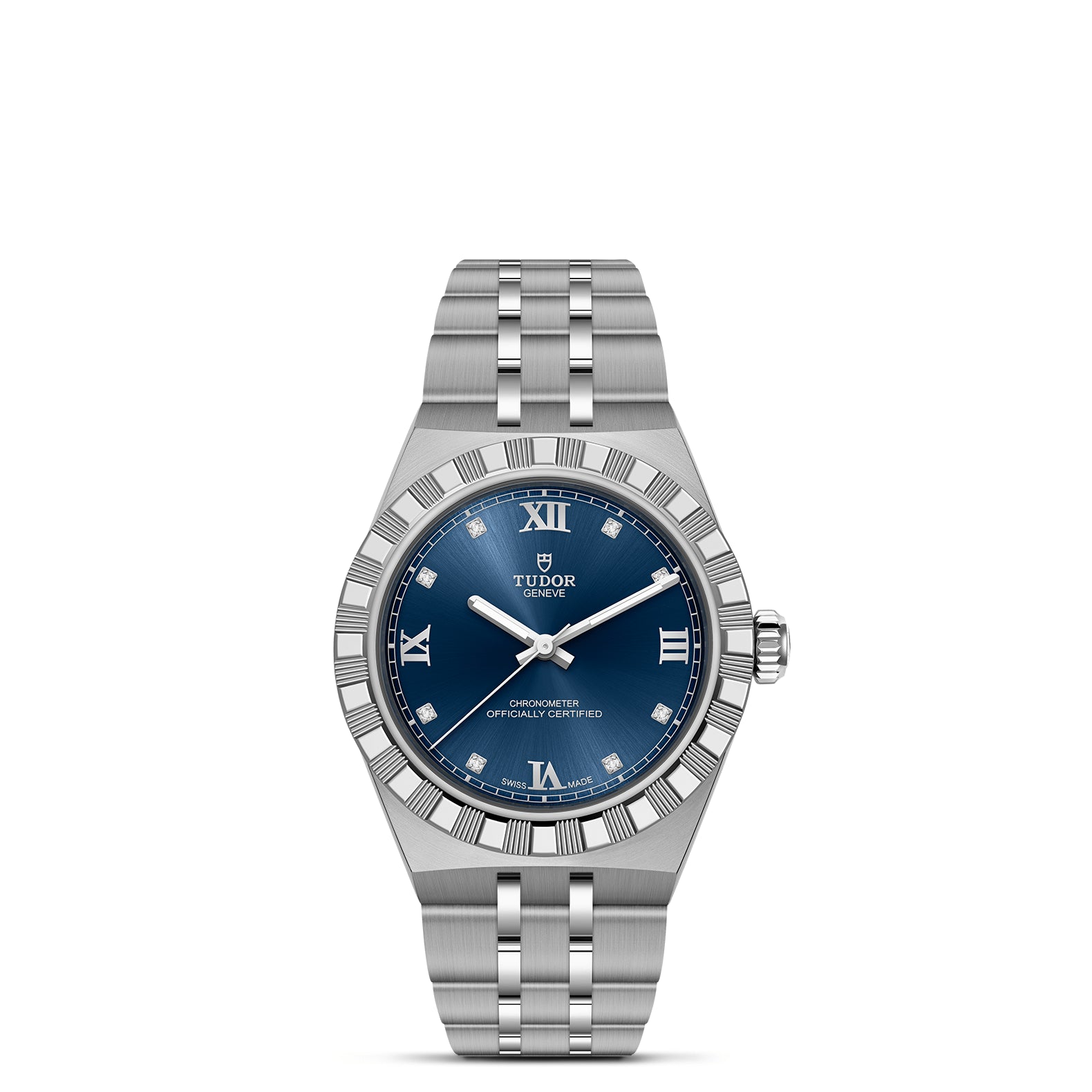TUDOR Royal 30mm Steel Case and Blue Dial