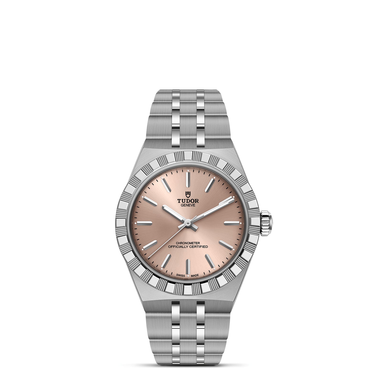 TUDOR Royal 30mm Steel Case and Salmon Dial