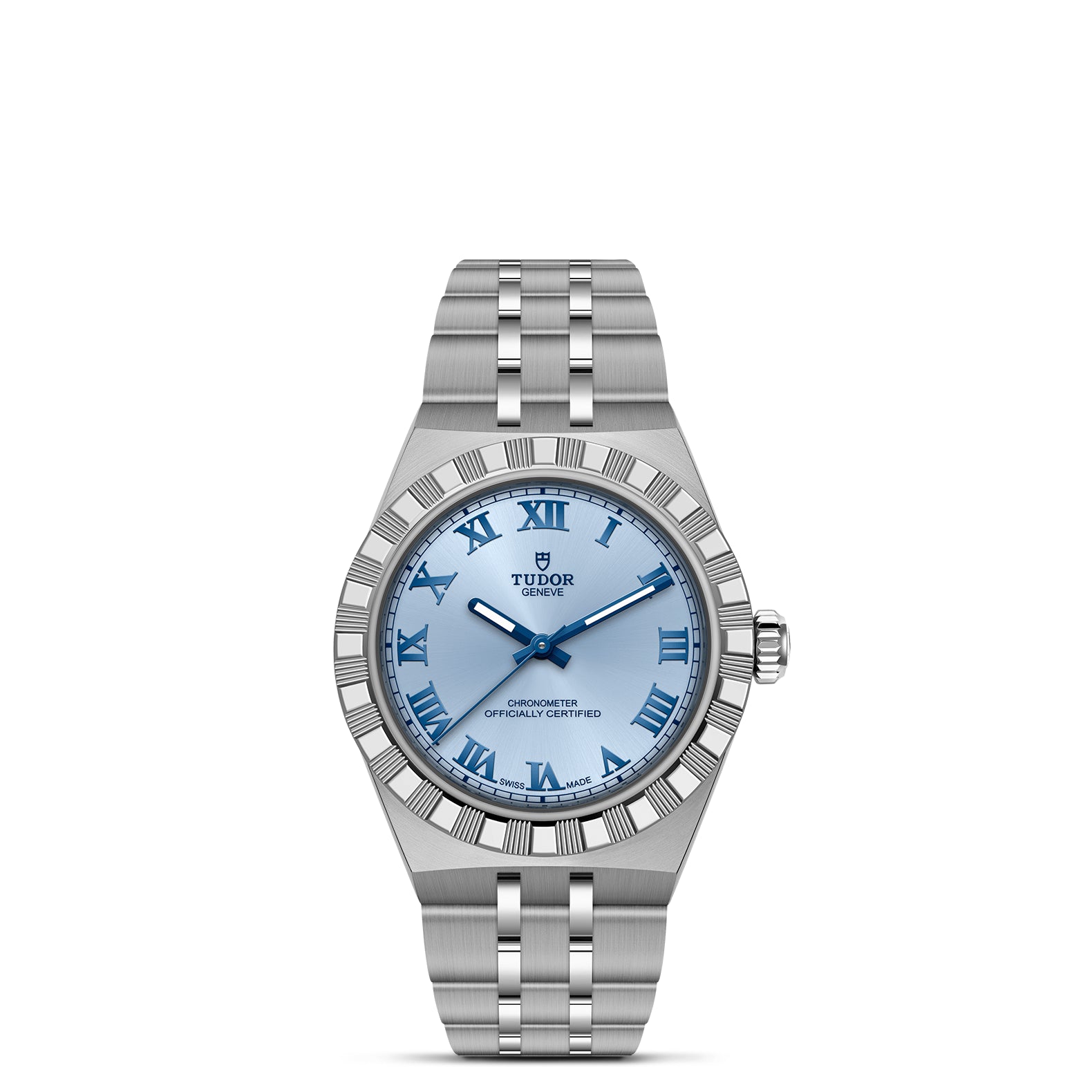 TUDOR Royal 30mm Steel Case and Light Blue Dial