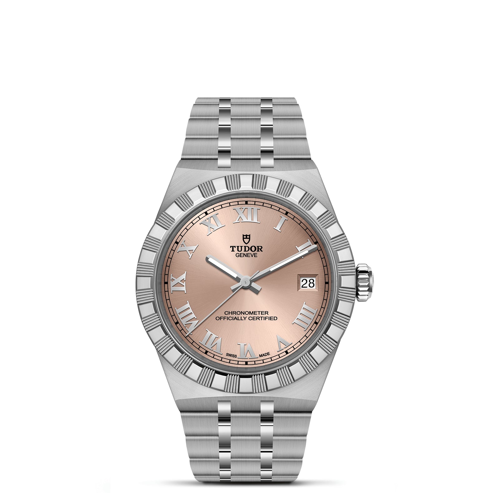 TUDOR Royal with 36mm Steel Case and Salmon Dial