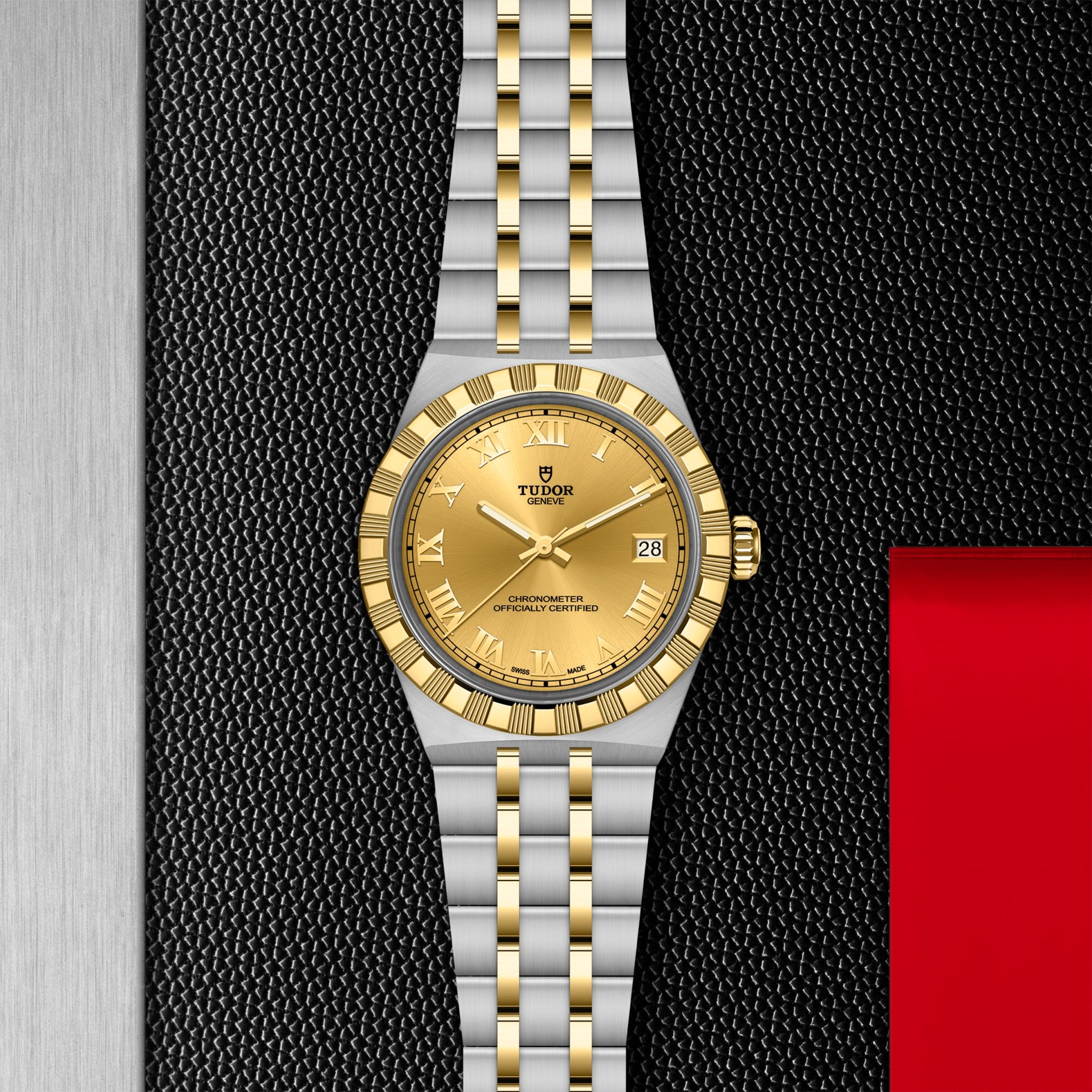 TUDOR Royal with 36mm Steel and Gold with Champagne Dial