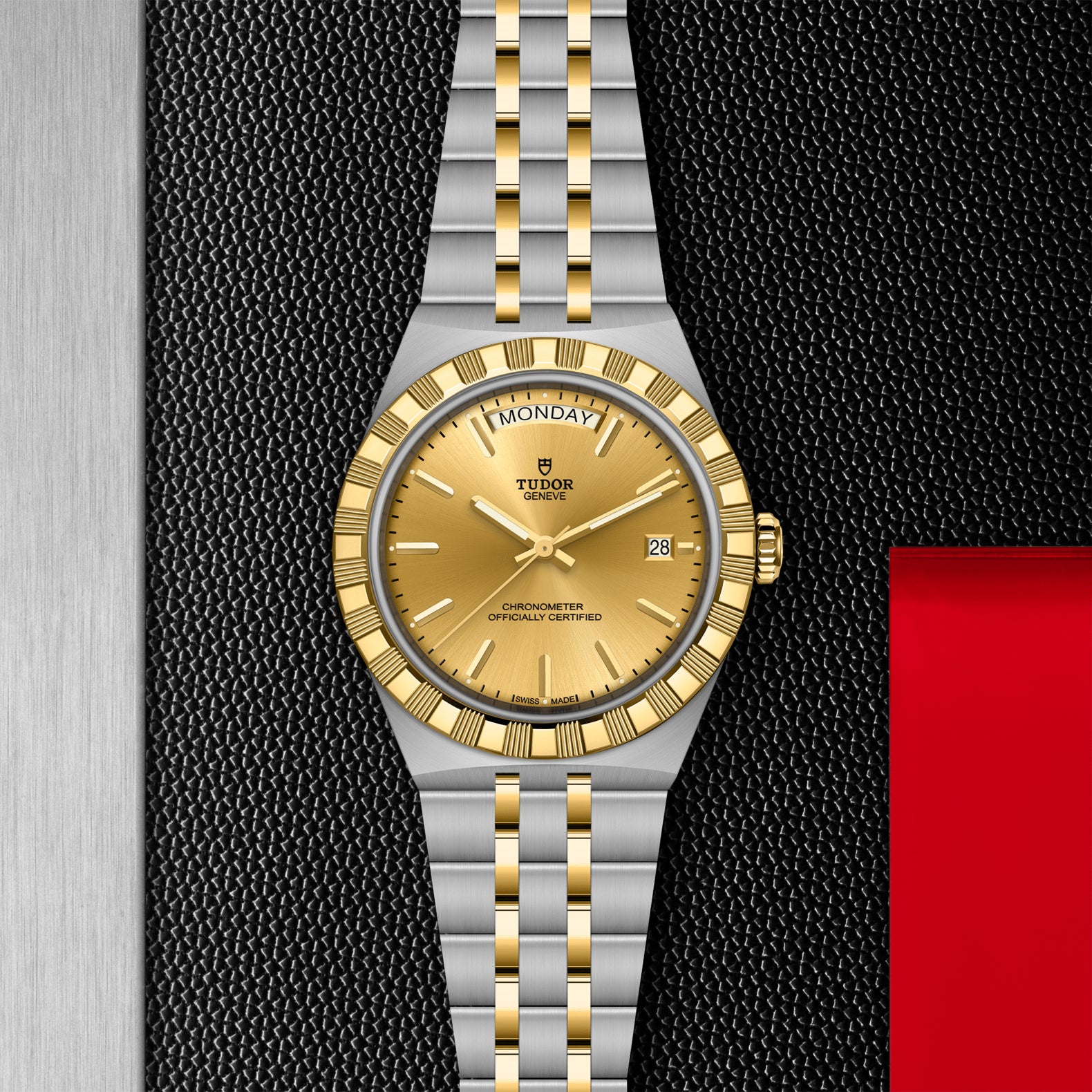 TUDOR Royal 40mm Steel and Yellow Gold with Champagne Dial