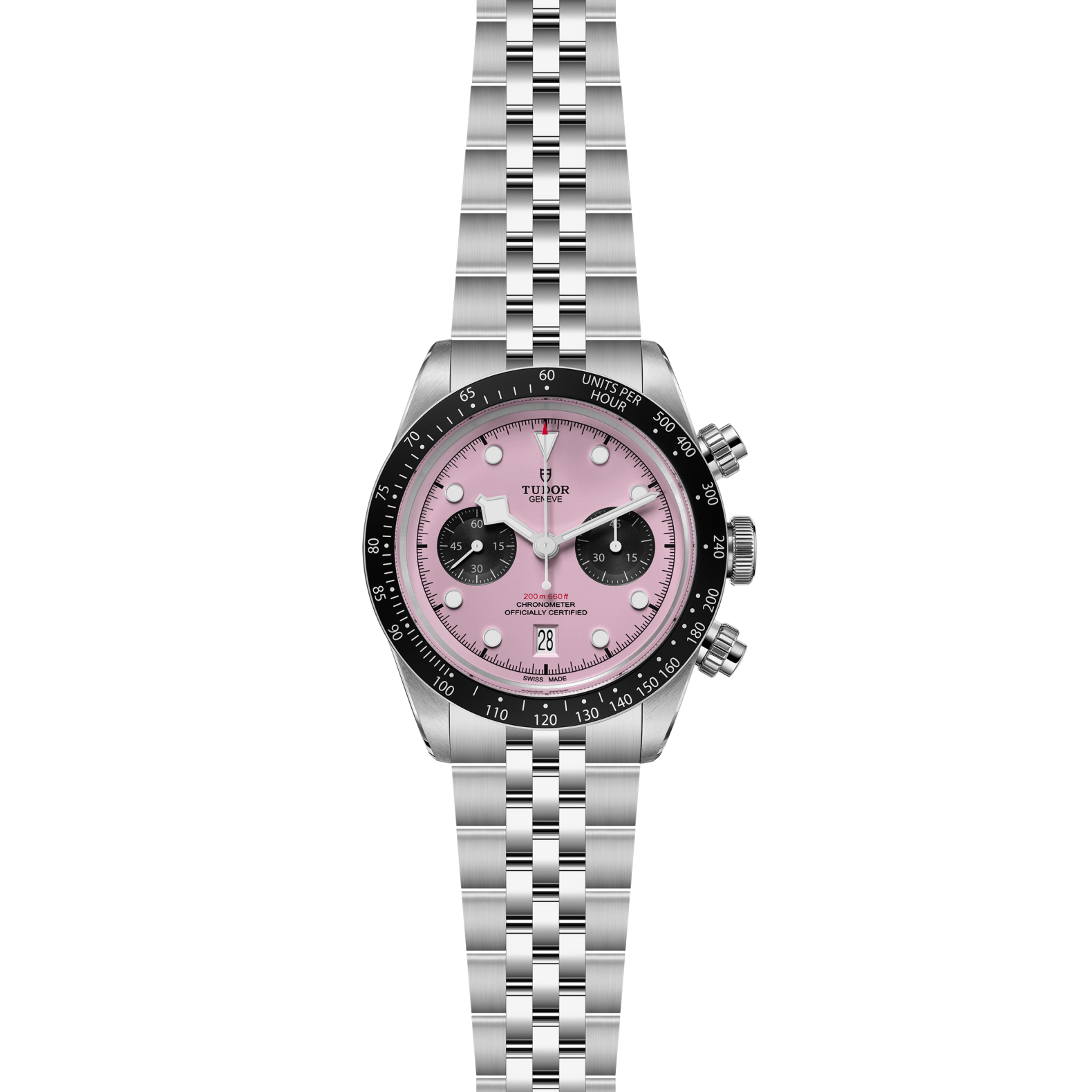 TUDOR Black Bay Chrono Pink Dial with 41mm Case
