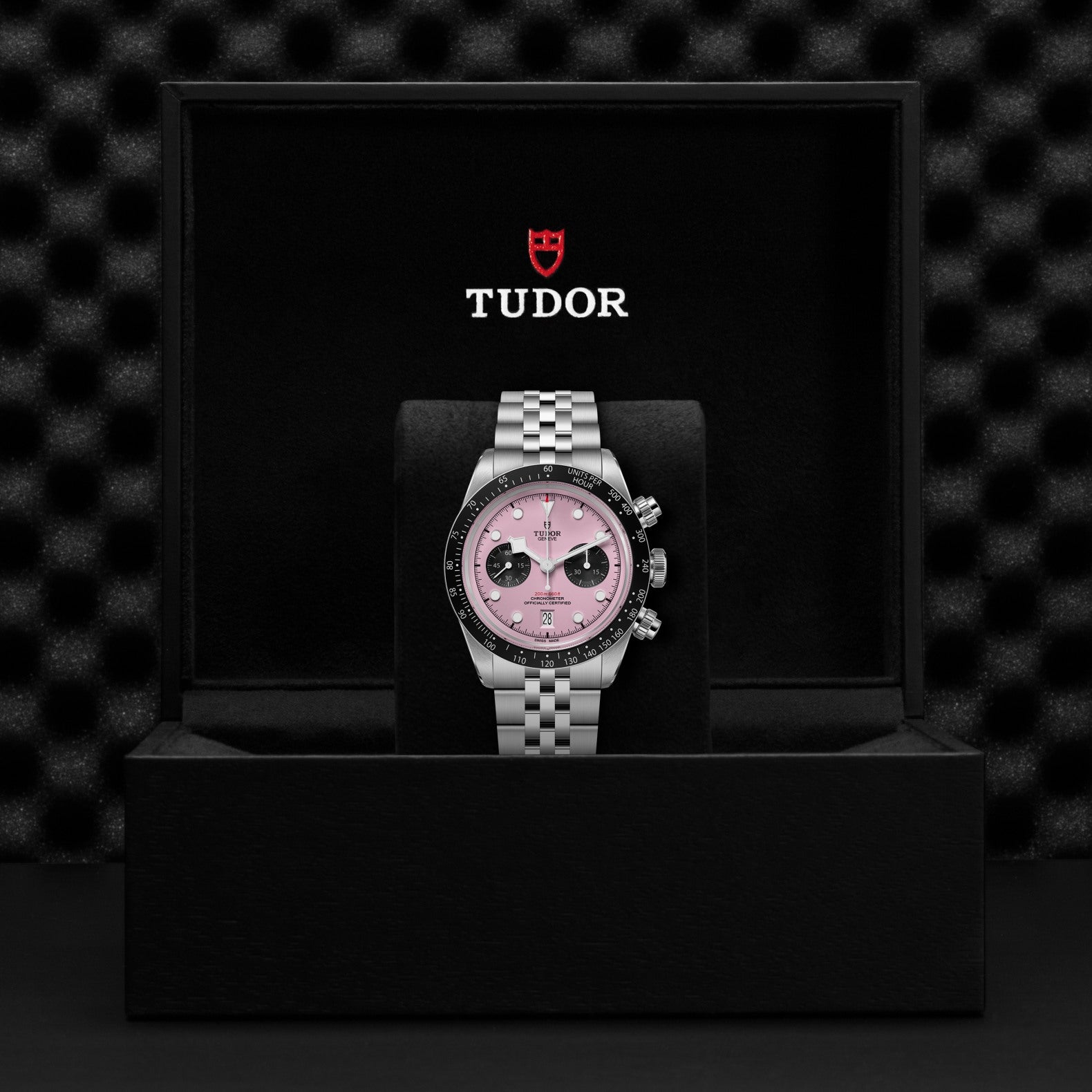 TUDOR Black Bay Chrono Pink Dial with 41mm Case