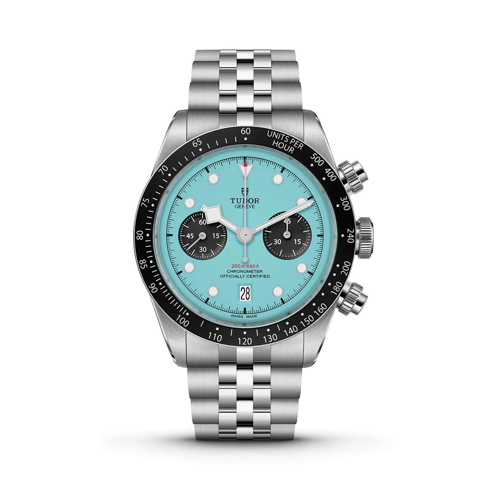 TUDOR Black Bay Chrono Flamingo Blue with 41mm Case