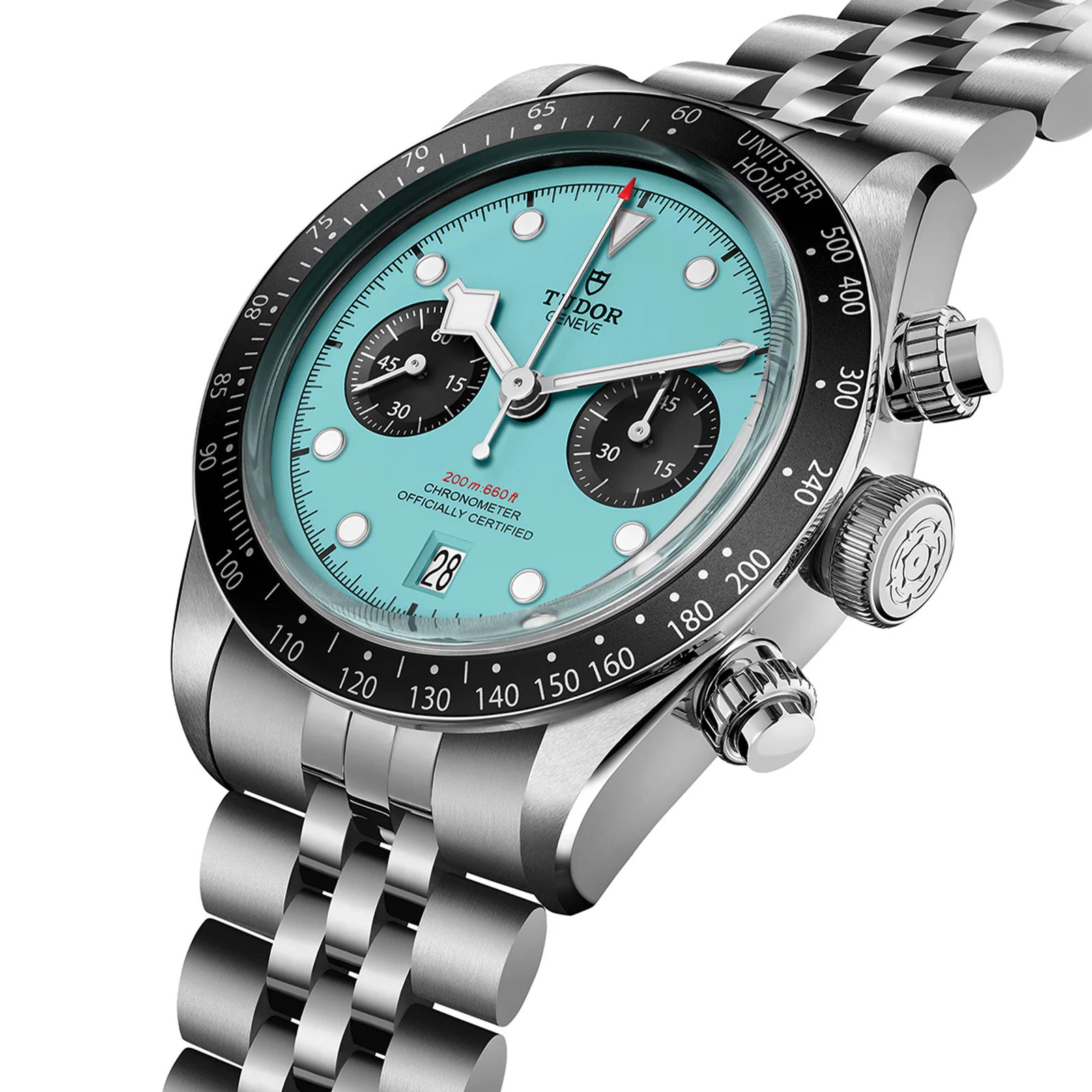 TUDOR Black Bay Chrono Flamingo Blue with 41mm Case