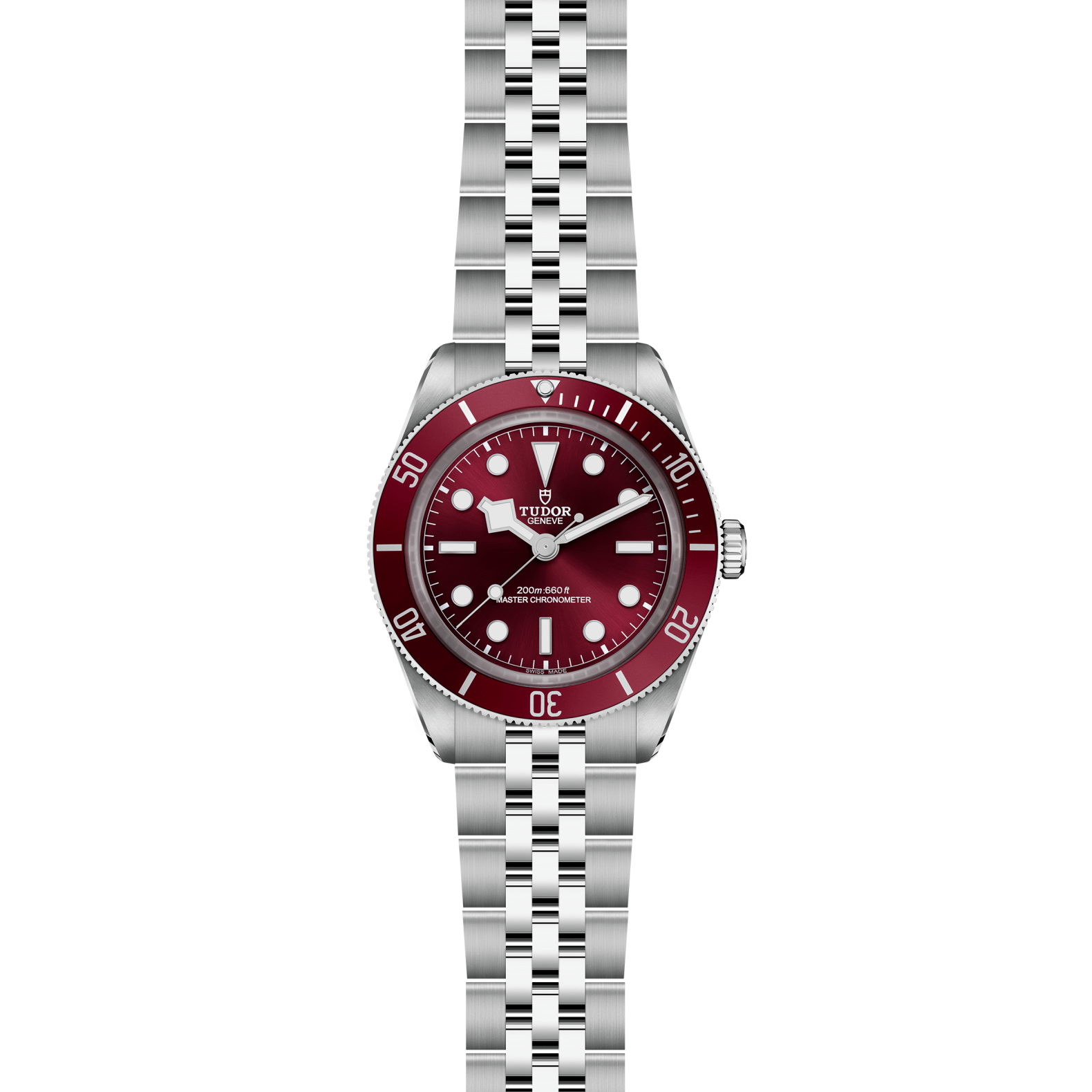 TUDOR Black Bay 58 with Burgundy Dial and 5 Link Bracelet