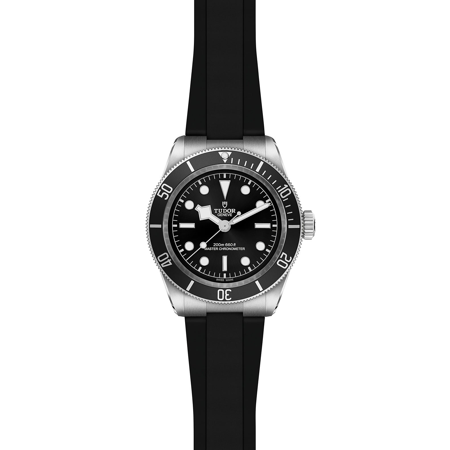 TUDOR Black Bay Monochromatic 41mm Steel Case and Rubber Strap