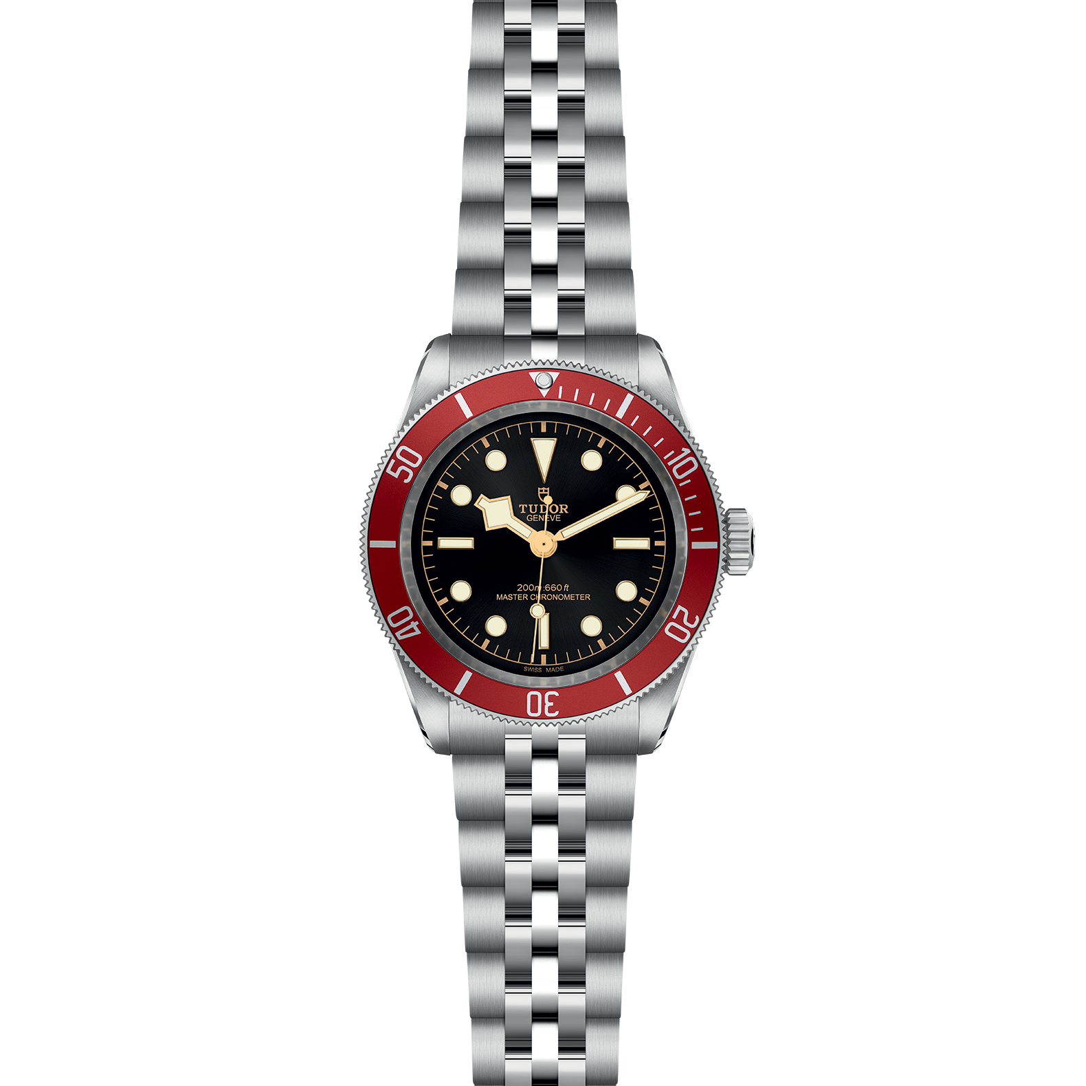 TUDOR Black Bay with 41mm Steel Case and 5 Link Steel Bracelet