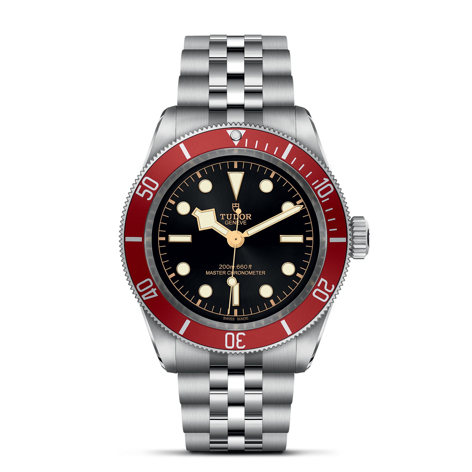 TUDOR Black Bay with 41mm Steel Case and 5 Link Steel Bracelet