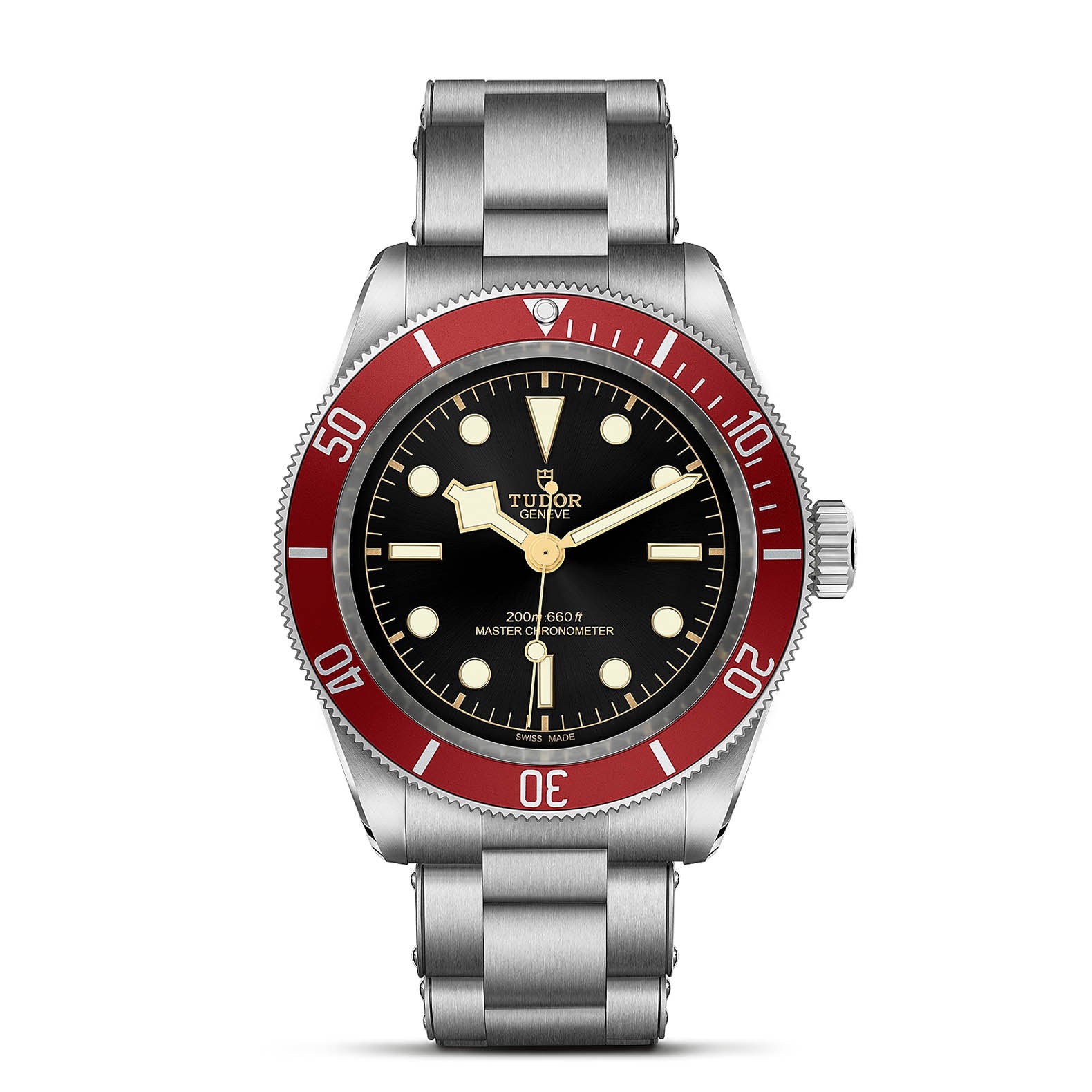 TUDOR Black Bay with 41mm Steel Case and Steel Bracelet