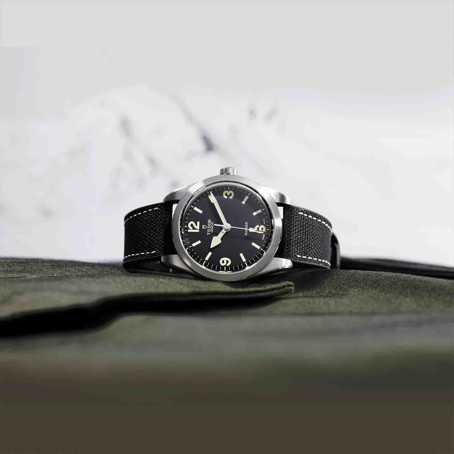 TUDOR Ranger with 39mm Steel Case and Black Dial