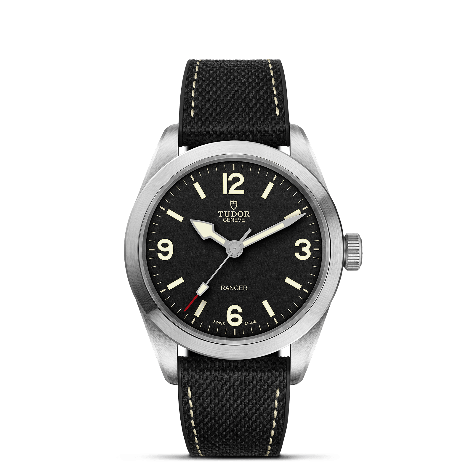 TUDOR Ranger with 39mm Steel Case and Black Dial