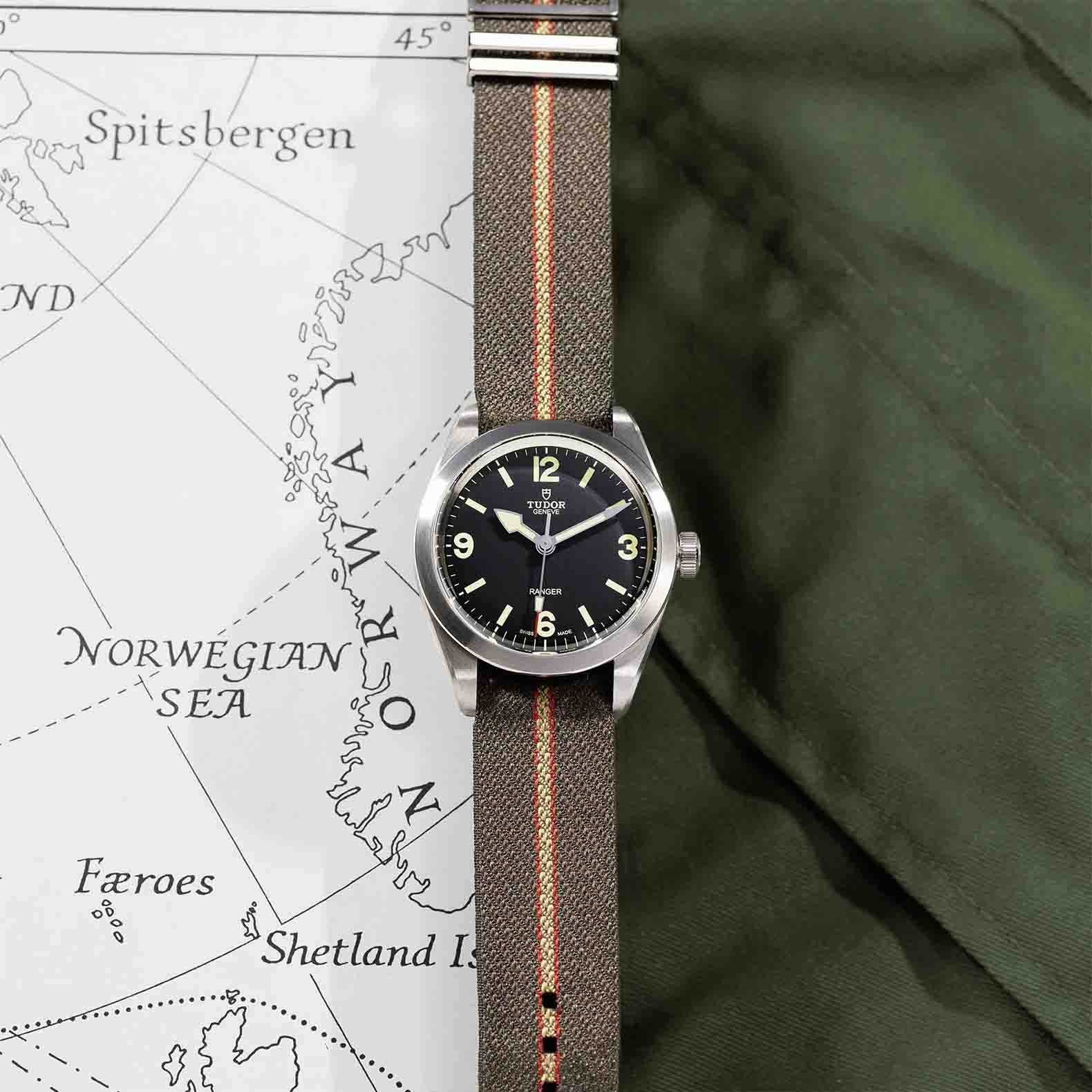 TUDOR Ranger with 39mm Steel Case and Black Dial