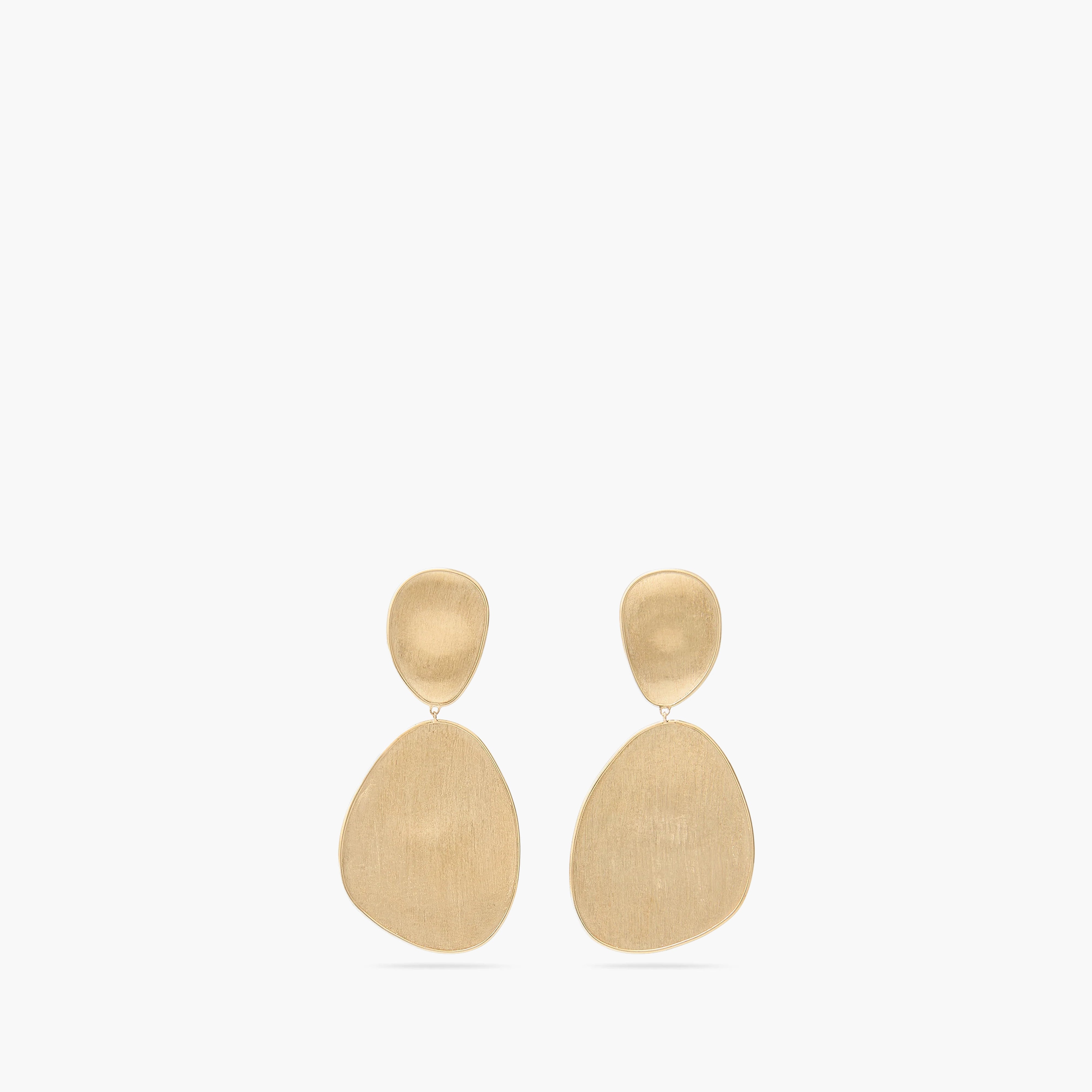 Marco Bicego Lunaria 18K Yellow Gold Petal Earrings