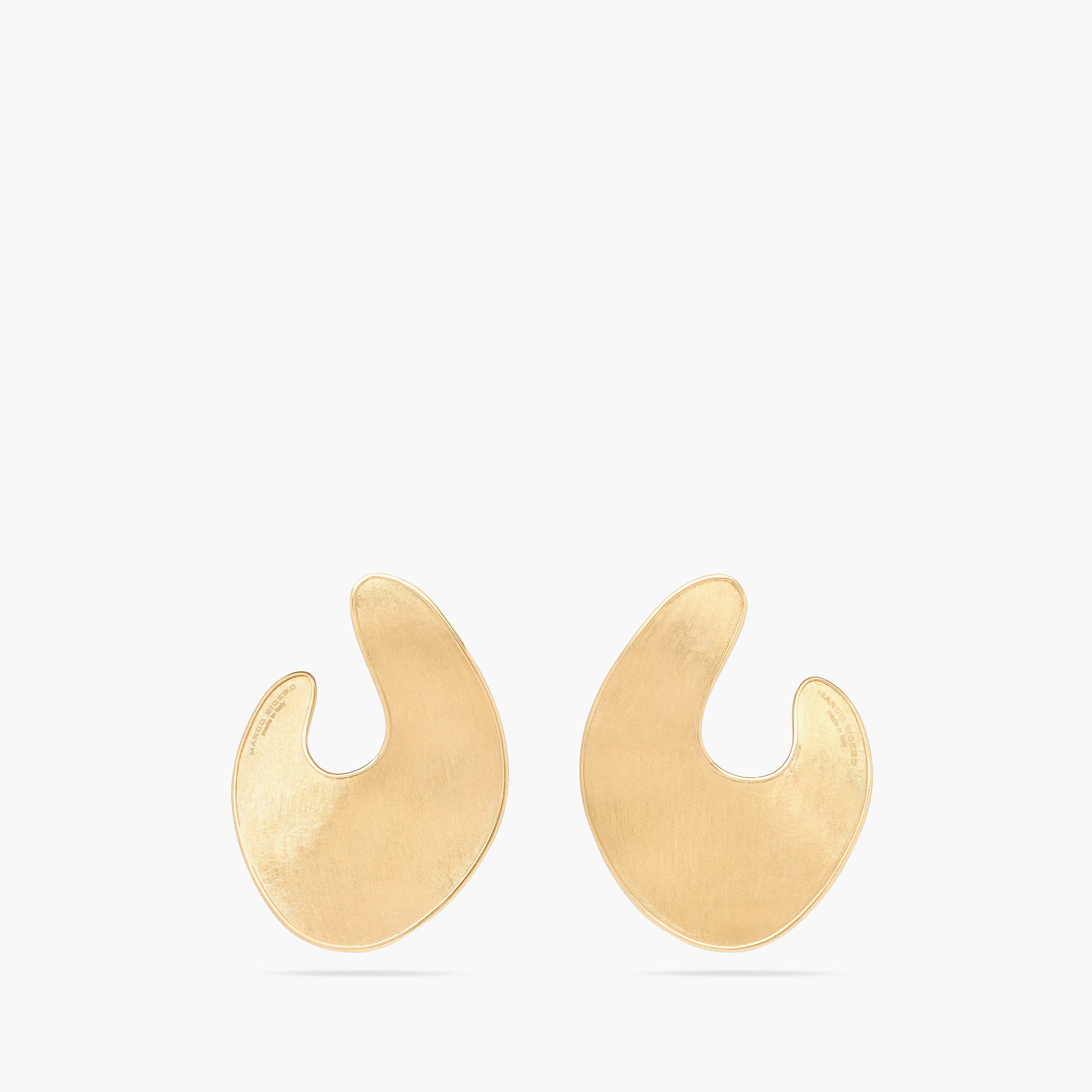 Marco Bicego Lunaria 18K Yellow Gold Wrap Earrings
