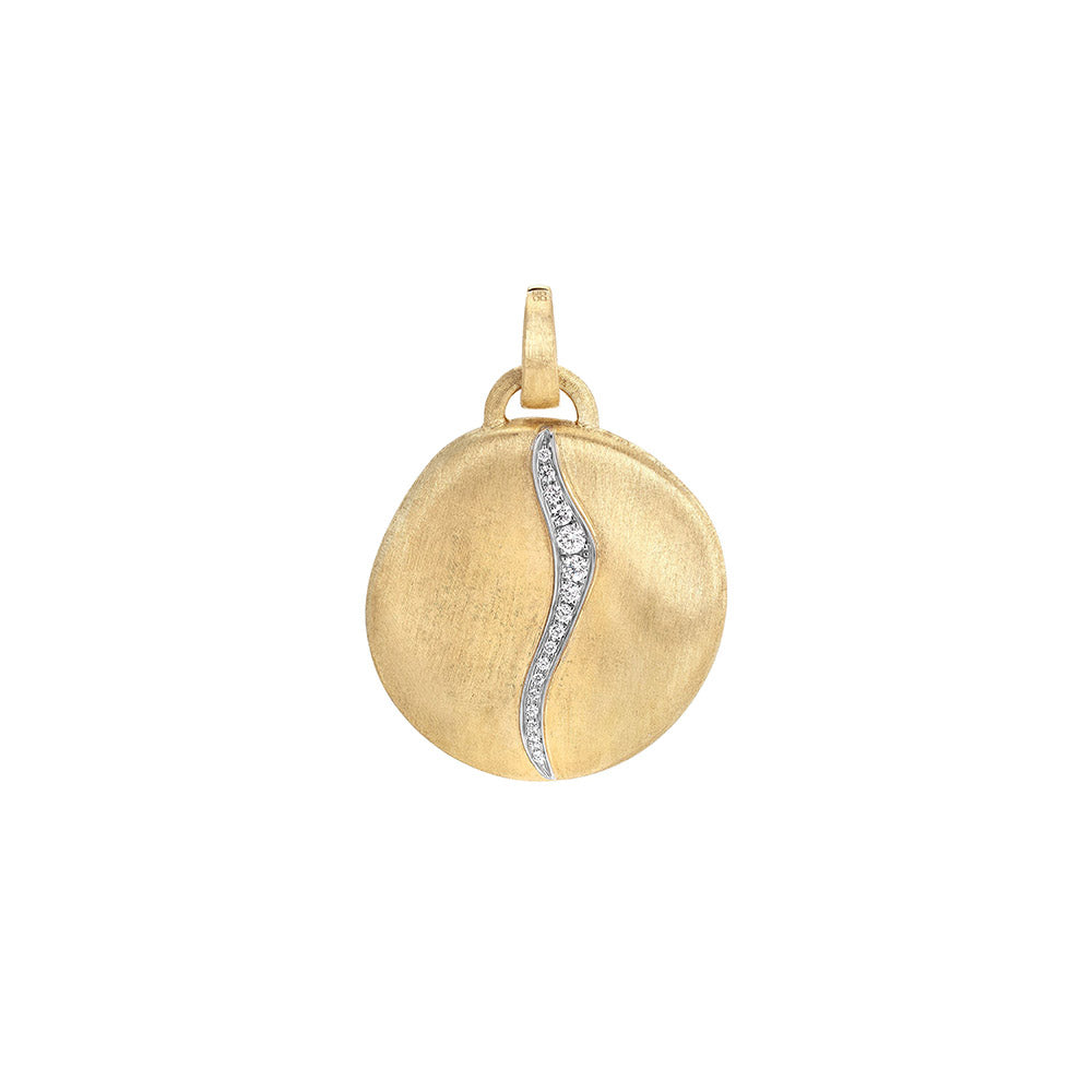 Marco Bicego Jaipur Large Gold Diamond Charm