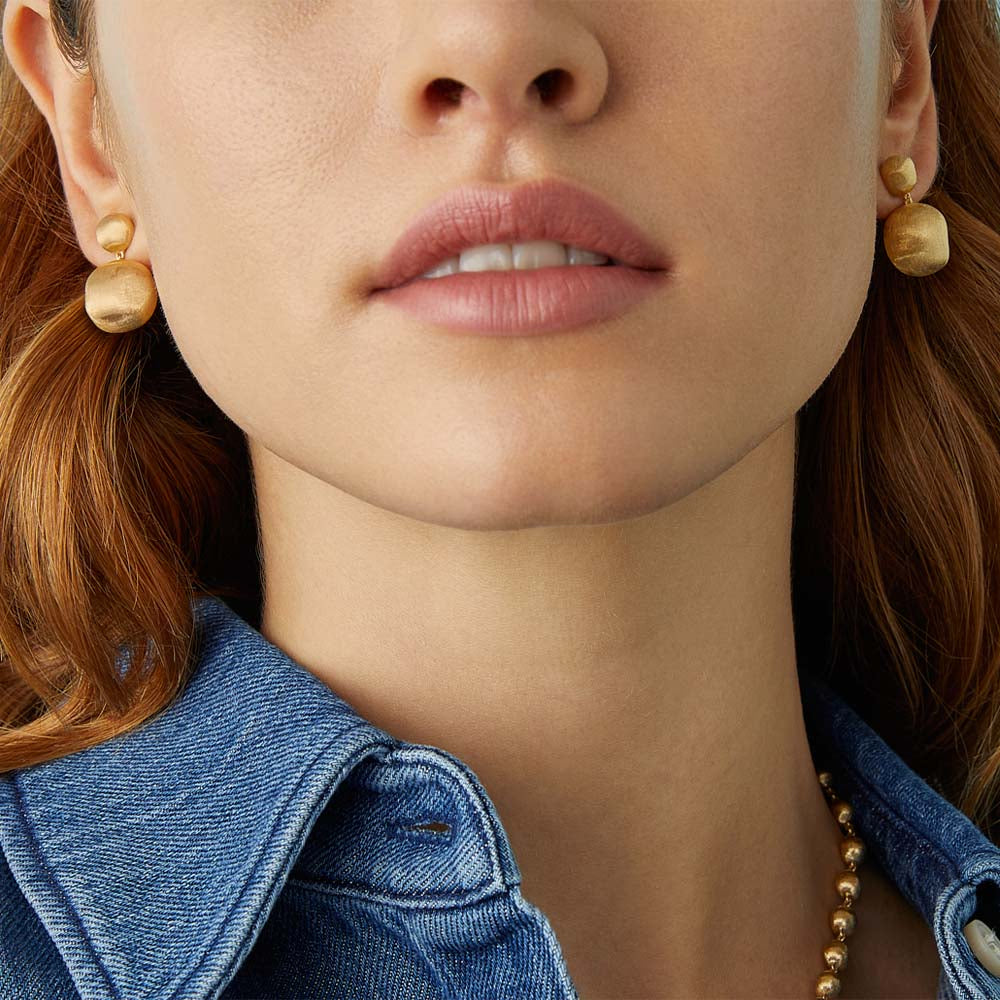 Marco Bicego Africa Yellow Gold Drop Earrings