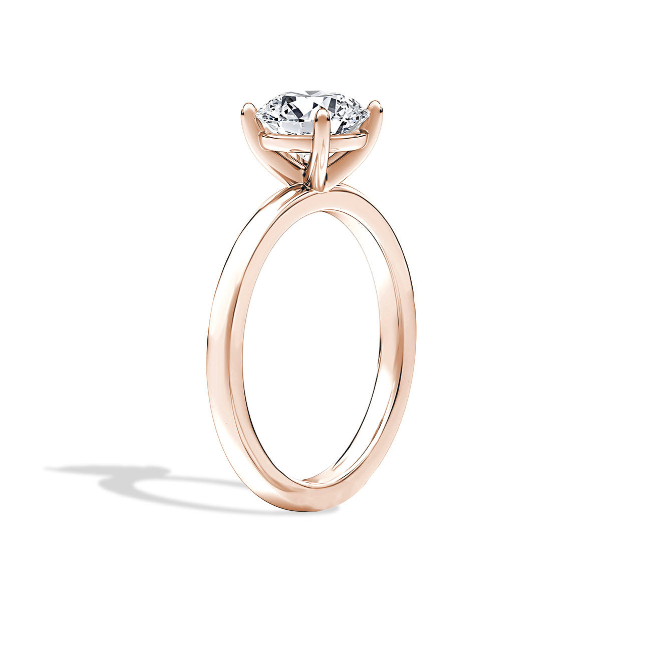A. Jaffe Classics Round Solitaire Engagement Ring Setting