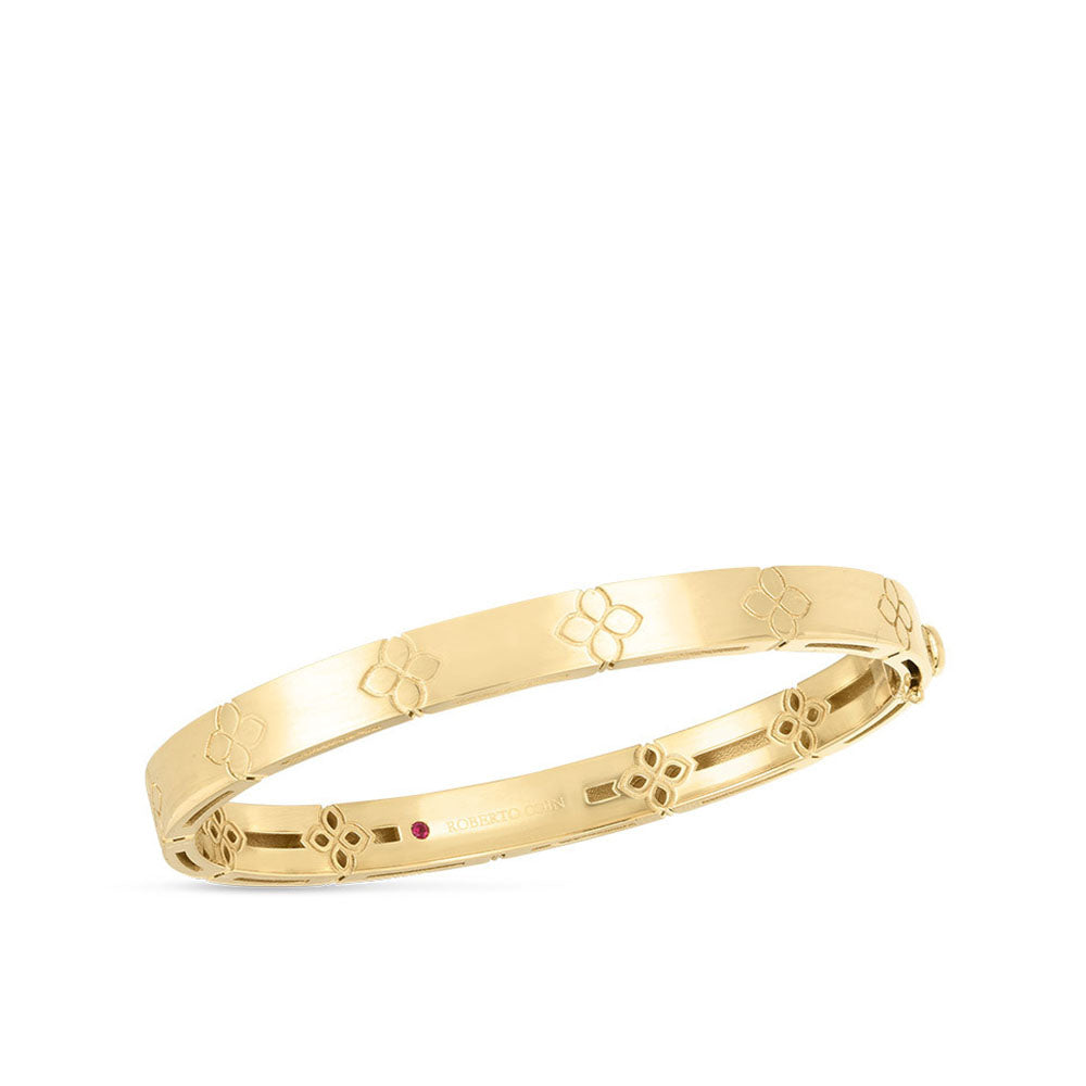 Roberto Coin Love In Verona Medium Flower Bangle