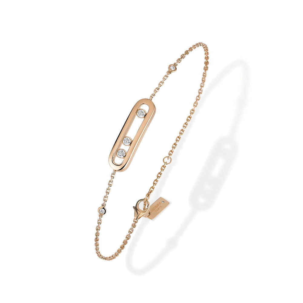 Messika Baby Move 3 Diamond Station Bracelet