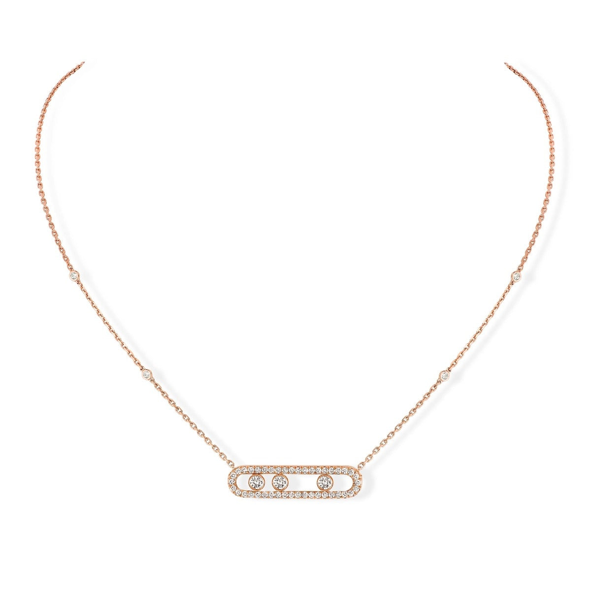 Messika Move Pavé Diamond Necklace