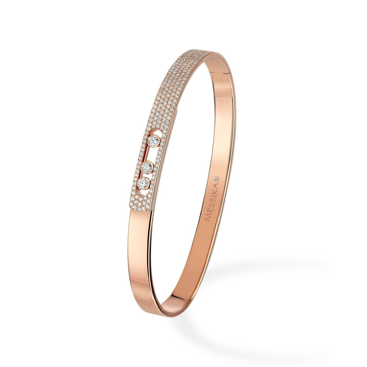 Messika Move Noa Thin Pavé Diamond Bangle